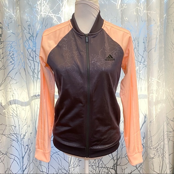 adidas peach track jacket